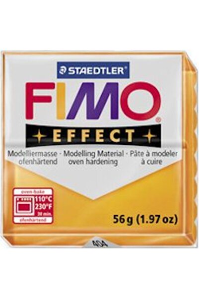 Staedtler Fimo Effect Polimer Kil 57 Gr 404 Orange (transparan)