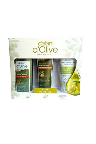 Dalan d'Olive Saç Bakım Seti & Vücut Kremi (850ml)