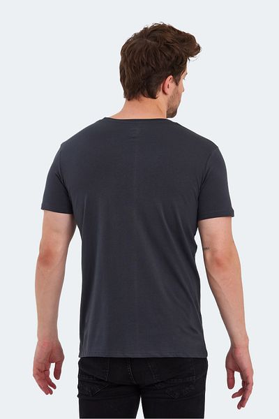 Slazenger SECTOR I Ανδρικό κοντομάνικο T-shirt Σκούρο Γκρι