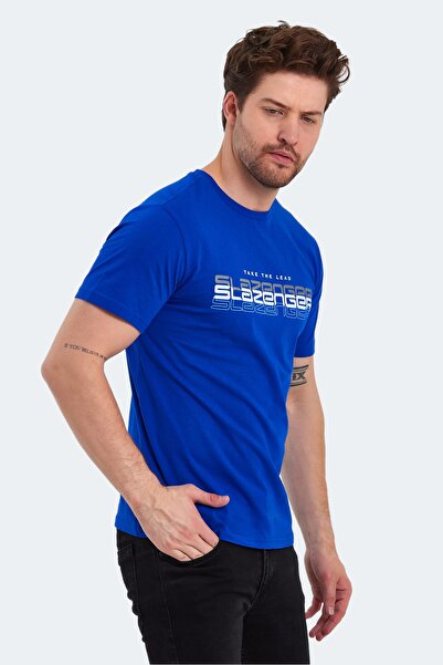 Slazenger Ανδρικό T-Shirt PALLU Saks Blue