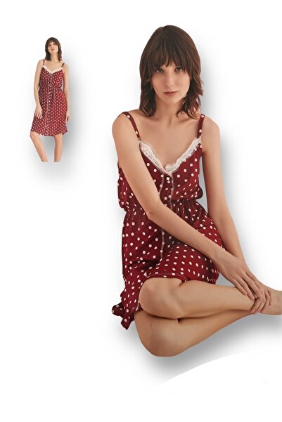 CHARME Rochie roșie de damă cu bretele subțiri