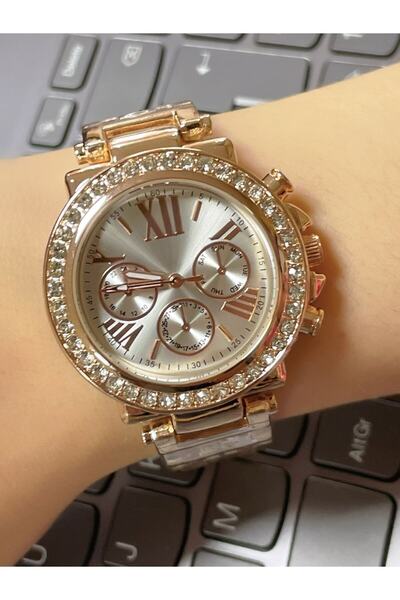 Bimodabu Roma Rakamlı Özel Taşlı Kadın Kol Saati