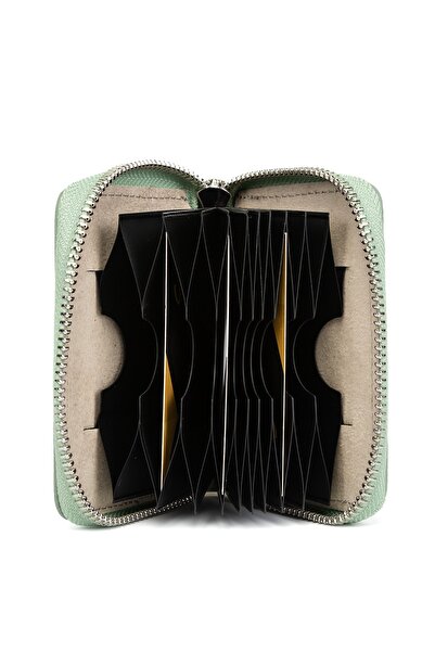 Sevinç Çanta Шкіряний гаманець на блискавці