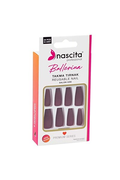 nascita 24'lü Ballerina Renkli Takma Tırnak - 154