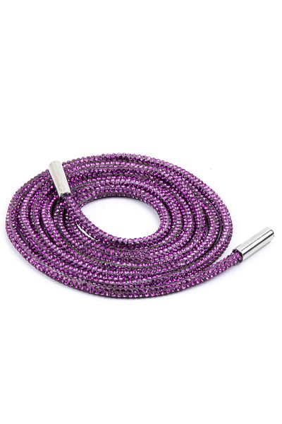 AiryFooT Shiny Stone Shoelaces with Crystal Stones 100 cm 1 Pair (POLID)