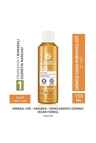 Yves Naturel Yves Rocher 30 Spf 30 Güneş Koruyucu Yüz&Vücut Losyonu 150 ml