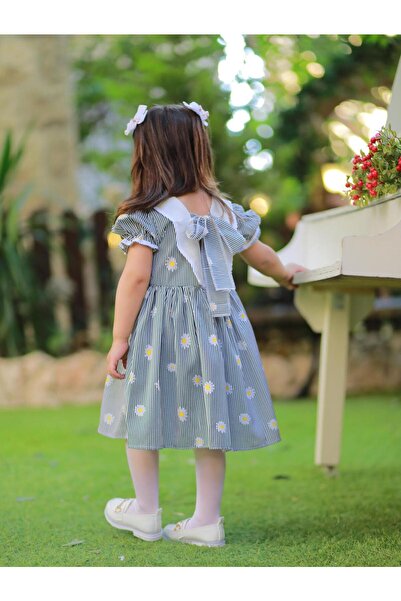 BİHAYALBİÇOCUK Papatyalı Elbise