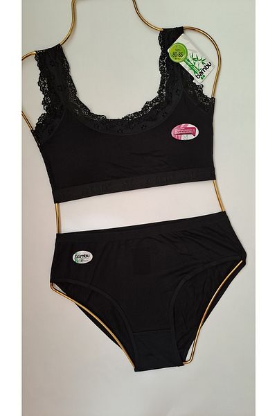 NARIYA Γυναικείο Σετ εσώρουχα σουτιέν Bamboo Cotton Gatherer Half Singlet Plus Size Σετ εσώρουχα
