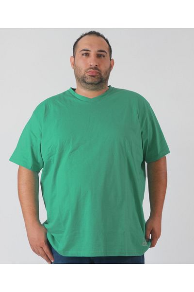 rood Unisex Plus Size T-shirt