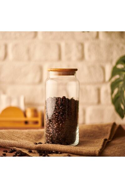 Bambum Zone - Cam Saklama Kabı 1300ml