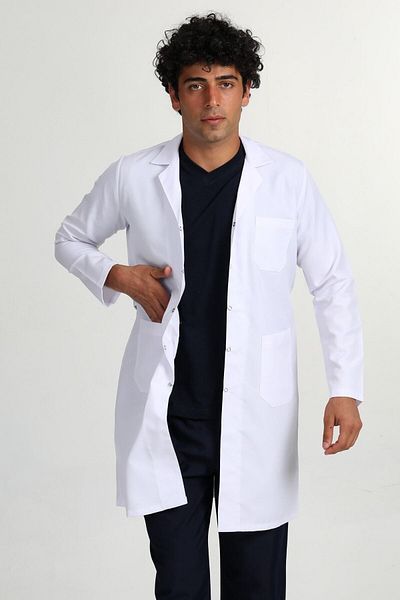 AZİM Ανδρική ποδιά Doctor Nurse Teacher Apron