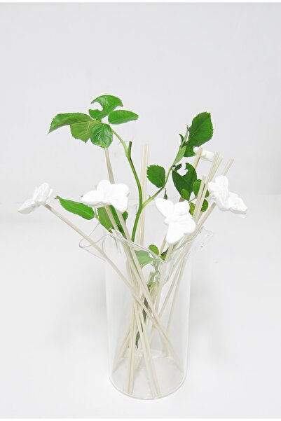 Missi 15li Kelebek Taşlı Doğal Bambu Kamış Seti