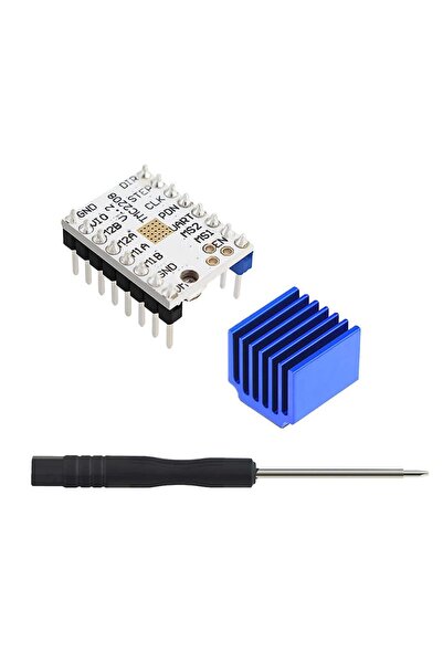 Genel Markalar Mks Trinamic Tmc2208 V1.2 Step Motor Sürücü Soğutuculu Makerba...