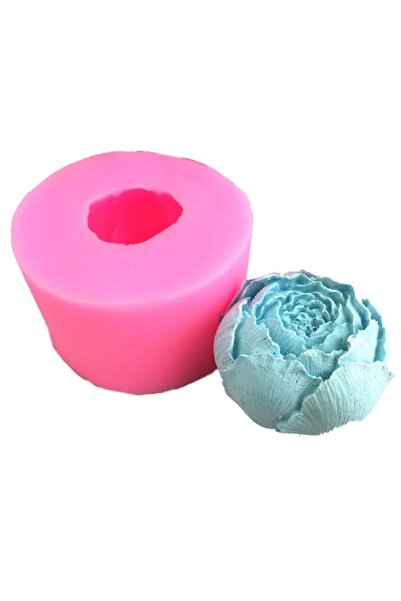 Ball peony rose candle mold