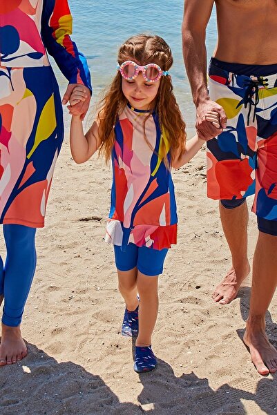 Marina Дівчачий купальник без рукавів з легінсами K2320