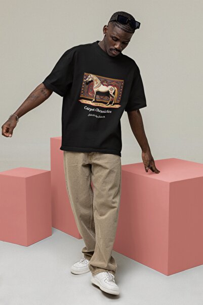 Adrift Carpet Chronicles - Унисекс етническа тениска с голям размер