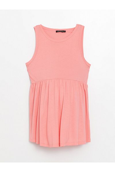 LC Waikiki Pregnant Crew Neck Plain Tank Top
