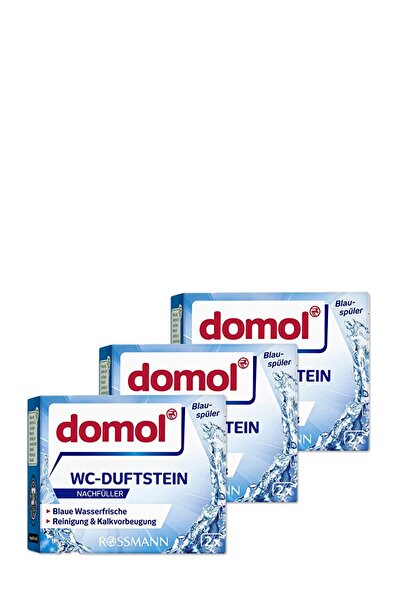 DOMOL Tuvalet Temizleyici Yedek 80 gr (3 Adet)