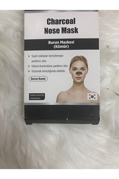 BigaHome Burun Maskesi Siyah Nokta Kömür