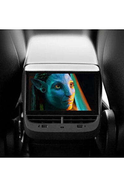 TESLA Model Y için 7" Arka Eğlence ve Klima Kontrolü Dokunmatik Ekran