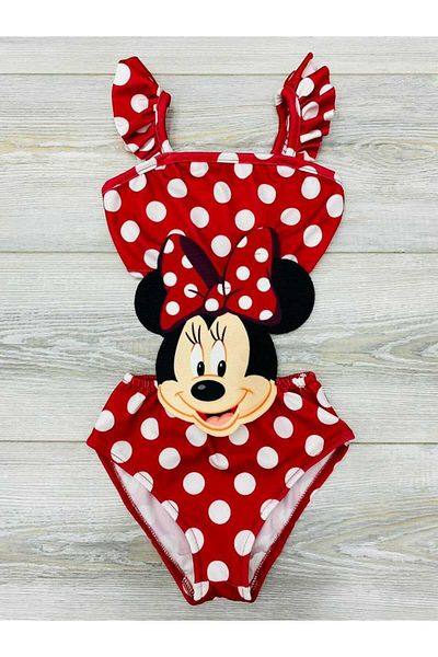My Kids Wear Cartoon Mascot Girl Swimsuit