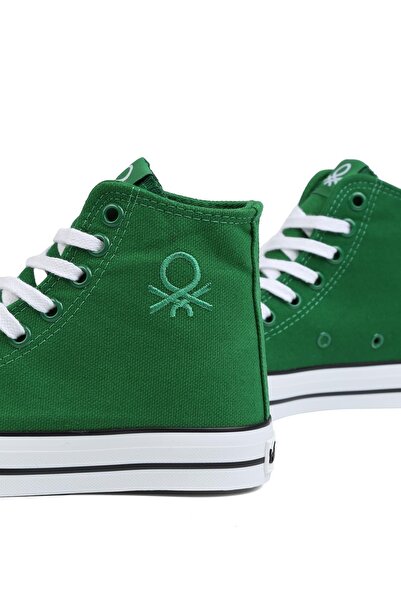 Benetton ® | BN-90628- Yesil - Kadın Spor Ayakkabı