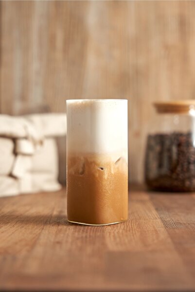 FH finehome Nevada 4-Piece Trend Borosilicate Glass Cup 400 ml