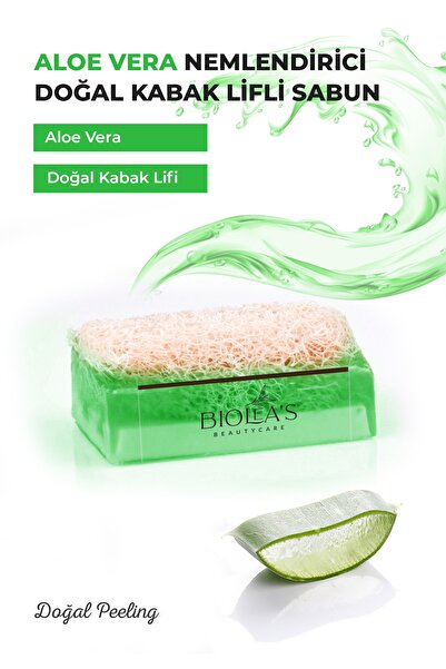 Biolea's skincare Biolea’s Doğal Kabak Lifli Aloe Vera Nemlendiricili Postbiy...