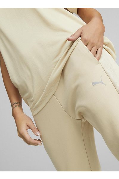 Puma Γυναικείο Φούτερ EVOSTRIPE Ψηλόμεσο - Κανονικό Κρέμα 67311888