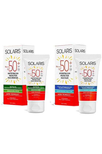 SOLARIS SPF 50 Sunscreen - For All Skin Types and Oily Skin (50 ML)