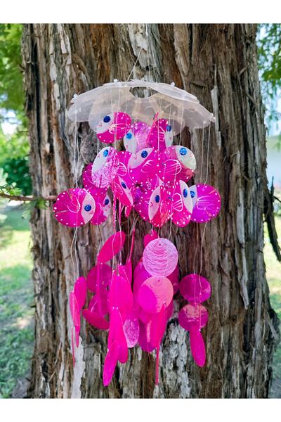 WIND CHIME WITH PEARL FISH