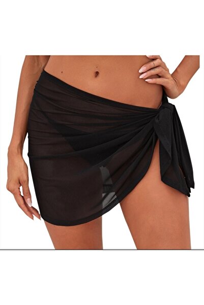 TREND Black Pareo Women's Beach Dress New Season