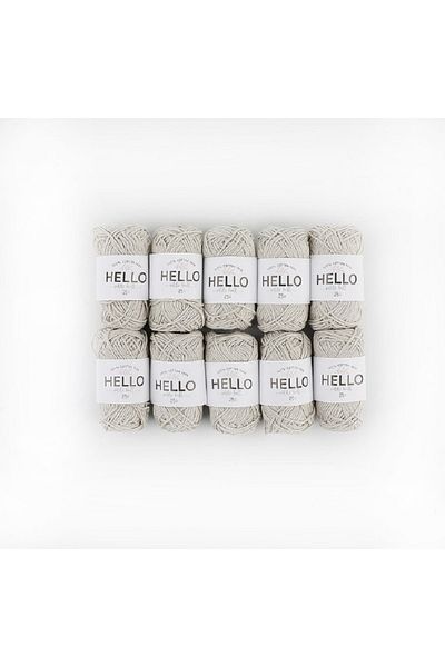 Hello DK 2 Pieces 25 GrKnitting, Punch and Amigurumi Yarn NO: 174