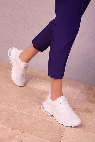 SOHO Women's White Sneakers 18239