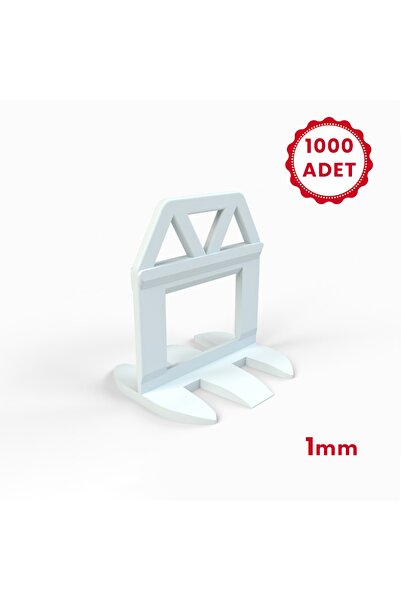 FixSeries Fayans Seramik Seviye Tespit Derz Artısı Klipsi 1mm 1000 adet