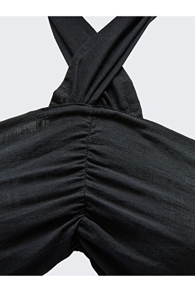 LC Waikiki LCW DREAM Γυναικείο μπλουζάκι με απλό λαιμόκοψη