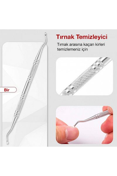 Kamardey Stainless Steel Pedicure Set 4 Pieces Special Nail Clipper
