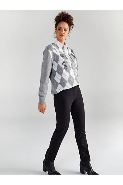 Faik Sönmez Κλασικό παντελόνι Slim Fit 00052
