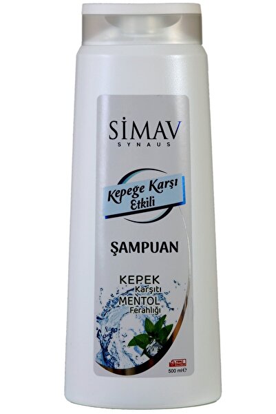 SİMAV SYNAUS Termal Sulu Kepeğe Karşı Etkili Mentollü Şampuan - 500 Ml