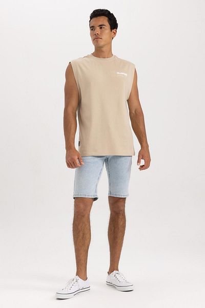 DeFacto Boxy Fit Printed Crew Neck Athlete A7364ax23sm