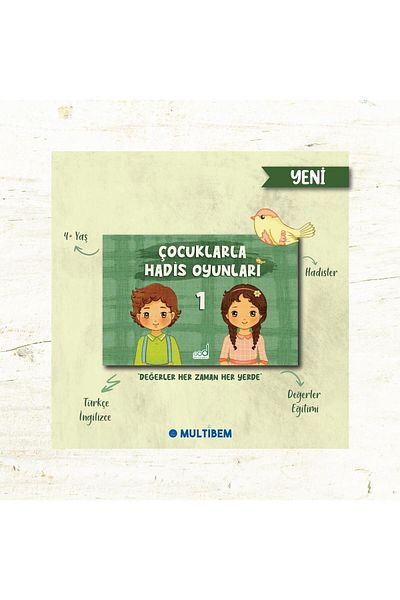 Multibem Yayınları Hadiths Game with Children 1