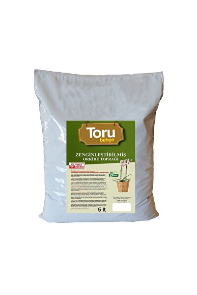 torubahce ORKİDE TOPRAĞI ZENGİNLEŞTİRİLMİŞ 5 lt ÇAM KABUGU/PERLİT/HİNDİSTAN C...
