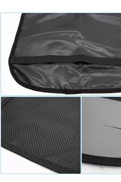 mc.pierobaby Seat Back Organizer Mesh Pocket Seat Back Anti-Fouling Seat Protector Vehicle 2 Pieces
