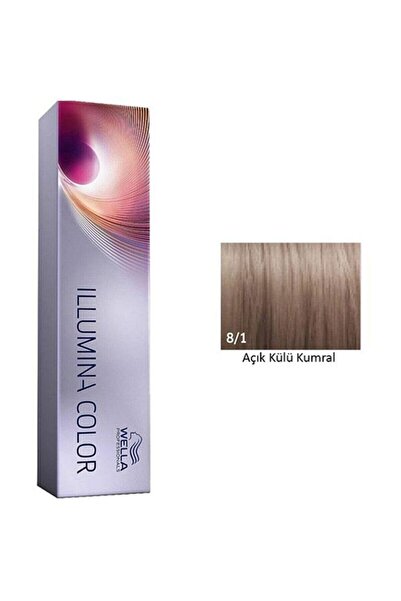 Wella Illumina 8/ Açık Kumral Saç Boyası 60.ML,,