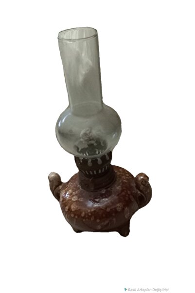 İkizler Seramik Eskitme Gaz Lambası