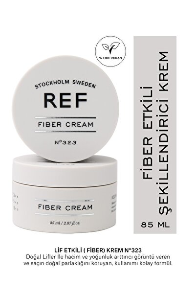 REF STOCKHOLM Fıber Cream 85 Ml Hacim Ve Belirginlik Veren Orta Tutuş Kremi