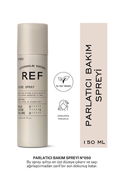 REF STOCKHOLM Shıne Spray N°050 150 ml Parlatıcı Bakım Sprey