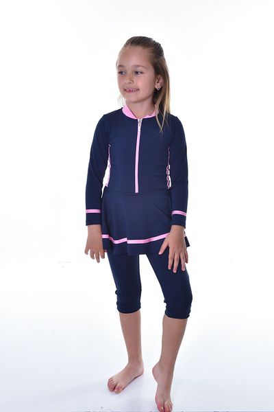 Rs Ramuni Girl's Long Sleeve Dress swimsuit