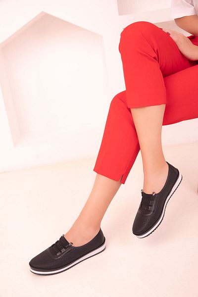 SOHO Black Matte Women's Shoes 18256