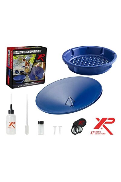 Dedektör Burada Altın Eleme Gold Pan / Altın Leğeni - Altın Tavası -Batea Kit (2'li)